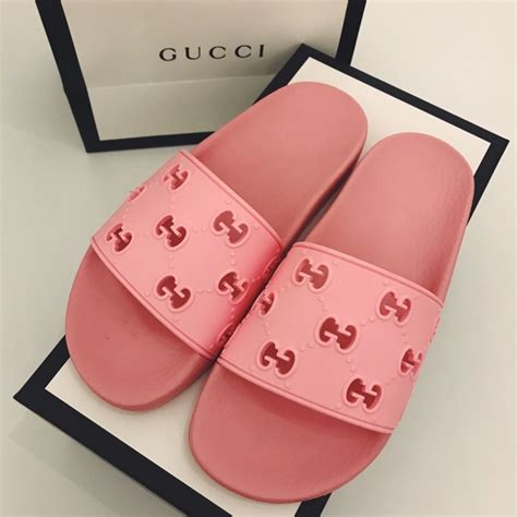 pink gucci slides cheap|pink gucci slides nordstrom.